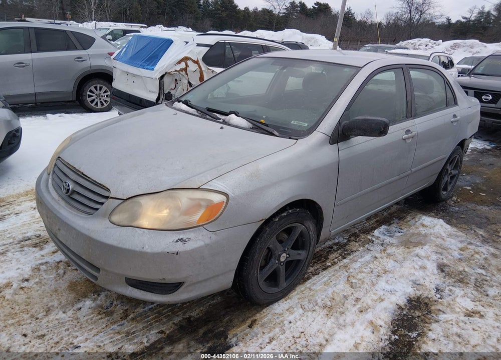 2006 TOYOTA COROLLA LE VIN: 2T1BR32EX6C643267