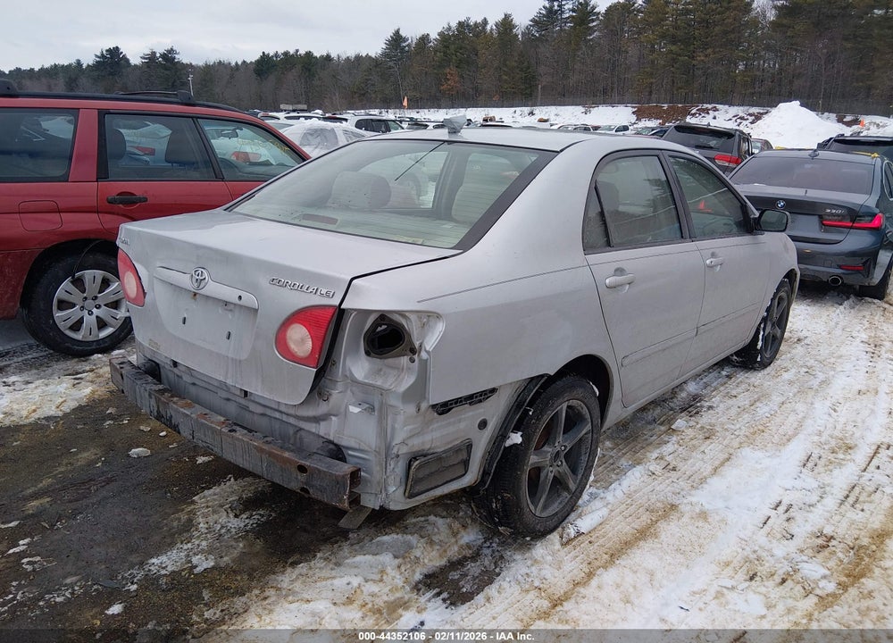 2006 TOYOTA COROLLA LE VIN: 2T1BR32EX6C643267