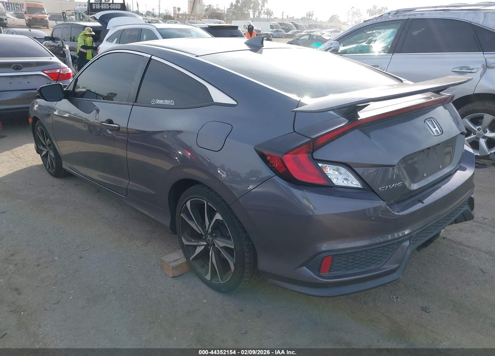 2018 HONDA CIVIC SI VIN: 2HGFC3A50JH757394