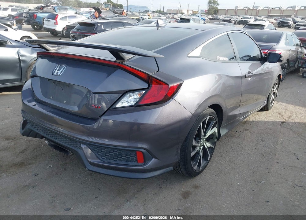 2018 HONDA CIVIC SI VIN: 2HGFC3A50JH757394