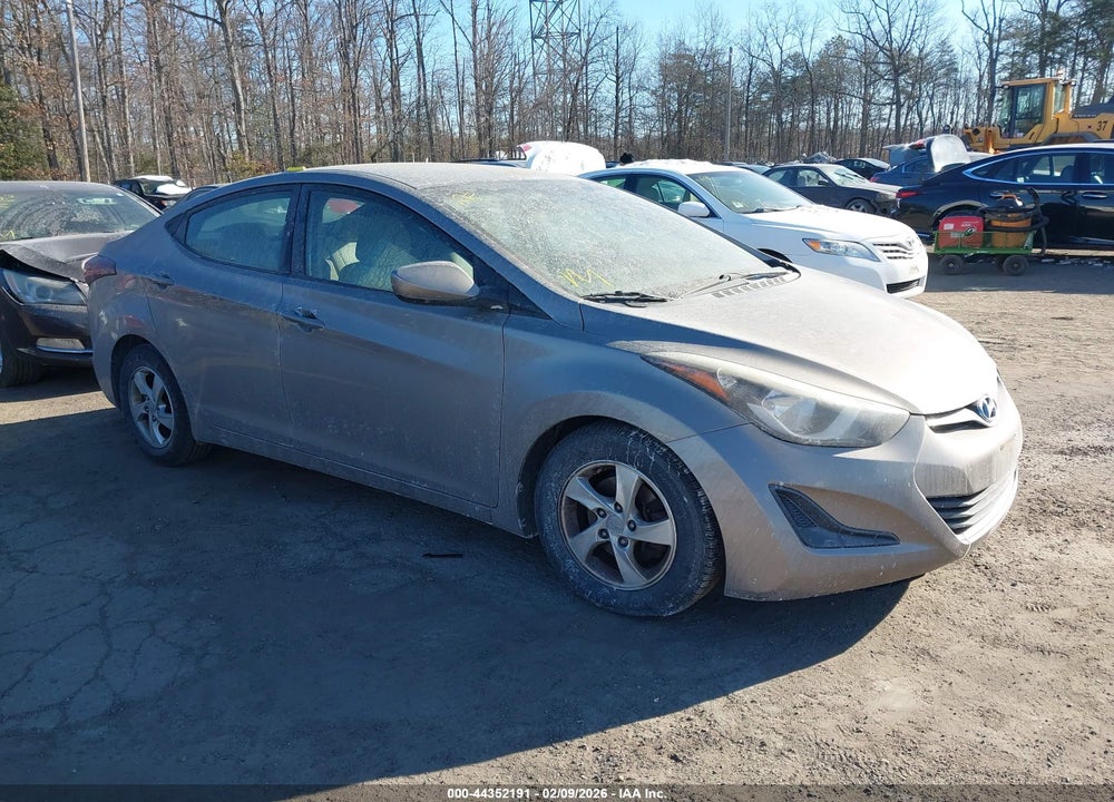 2014 HYUNDAI ELANTRA SE VIN: 5NPDH4AE9EH530019