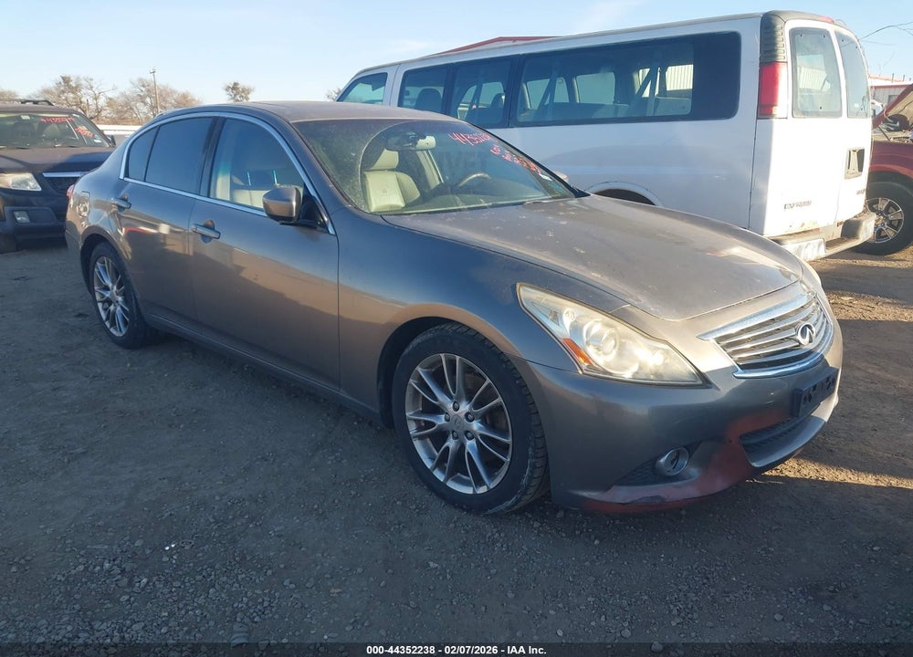 2012 INFINITI G37 JOURNEY VIN: JN1CV6AP0CM626886