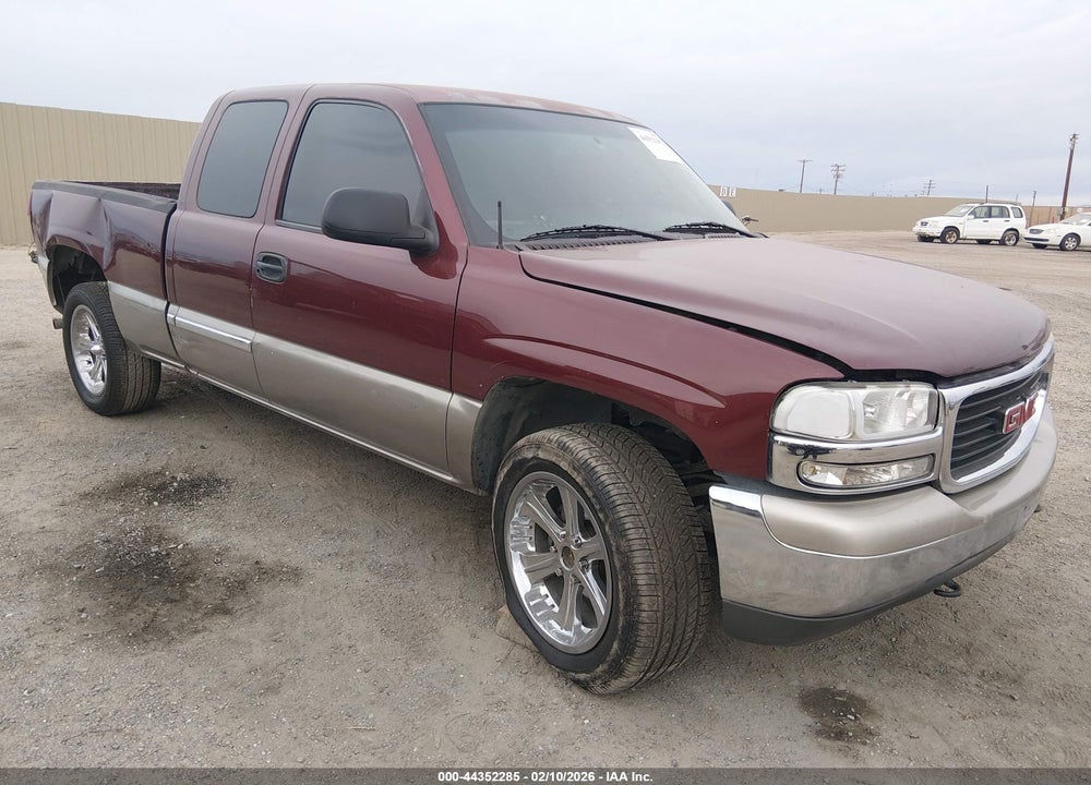 2002 GMC SIERRA 1500 SLE VIN: 2GTEC19TX21389284