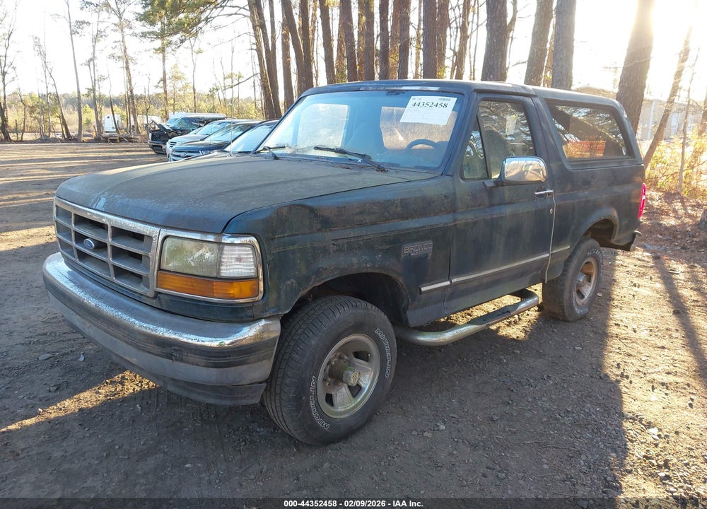 1994 FORD BRONCO U100 VIN: 1FMEU15N7RLB14038