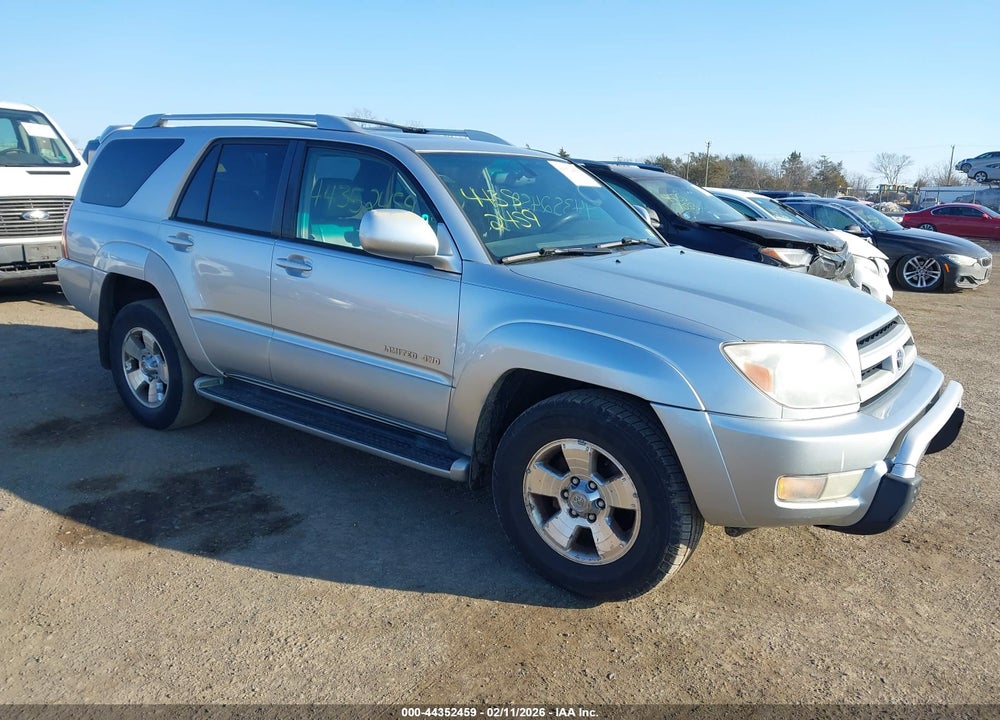 2004 TOYOTA 4RUNNER LIMITED V6 VIN: JTEBU17R340048293