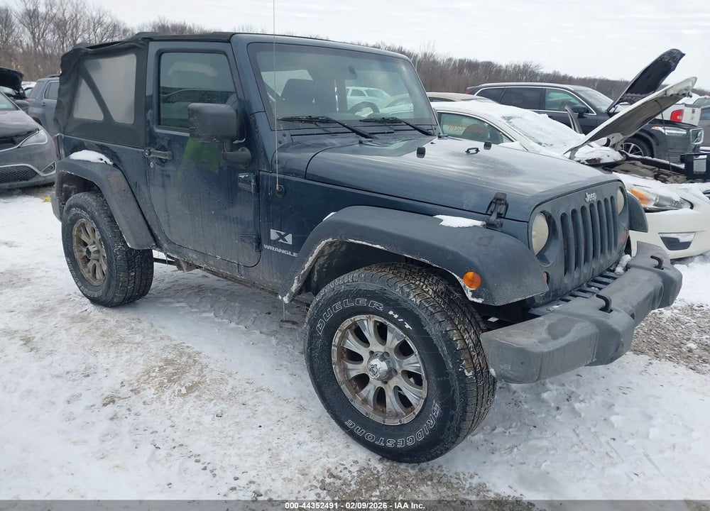 2007 JEEP WRANGLER X VIN: 1J4FA24117L108314