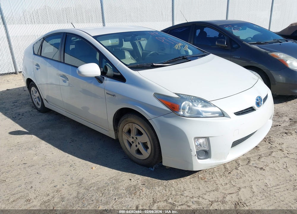 2011 TOYOTA PRIUS THREE VIN: JTDKN3DU9B1371518