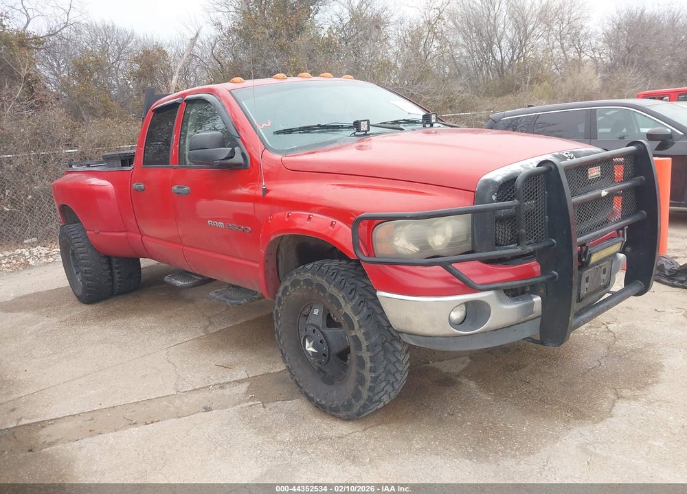 2003 DODGE RAM 3500 VIN: 3D7MU48C83G815368