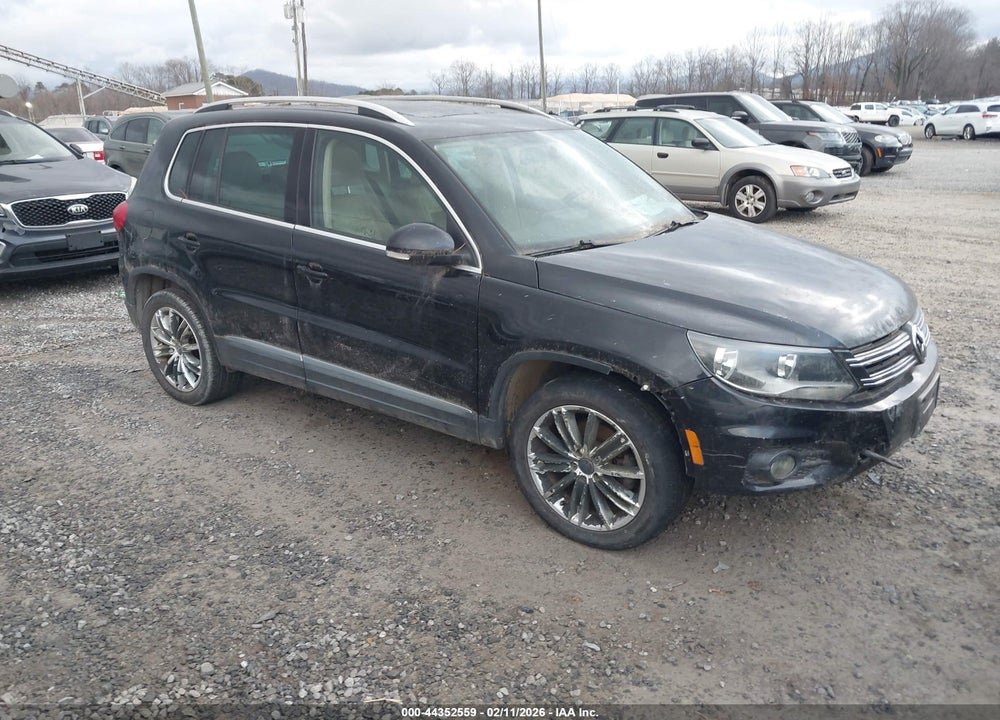 2013 VOLKSWAGEN TIGUAN S/SE/SEL VIN: WVGAV7AX8DW501954