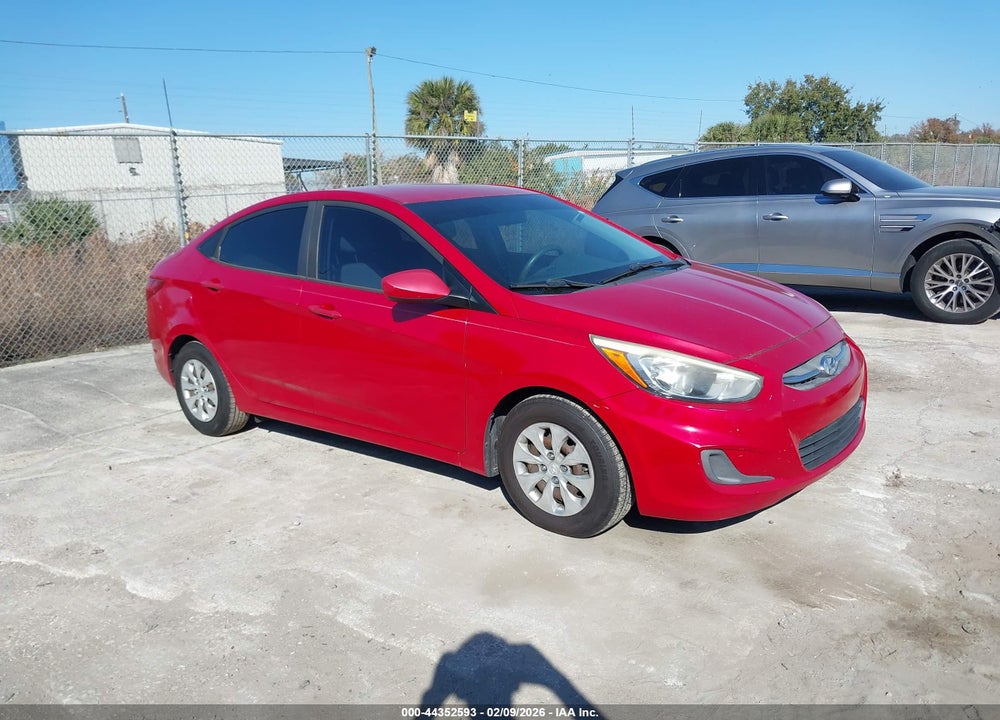 2016 HYUNDAI ACCENT SE VIN: KMHCT4AE2GU116062