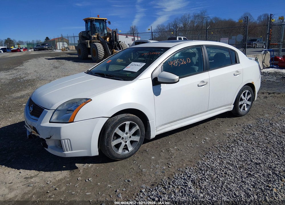 2011 NISSAN SENTRA 2.0SR VIN: 3N1AB6AP9BL725926