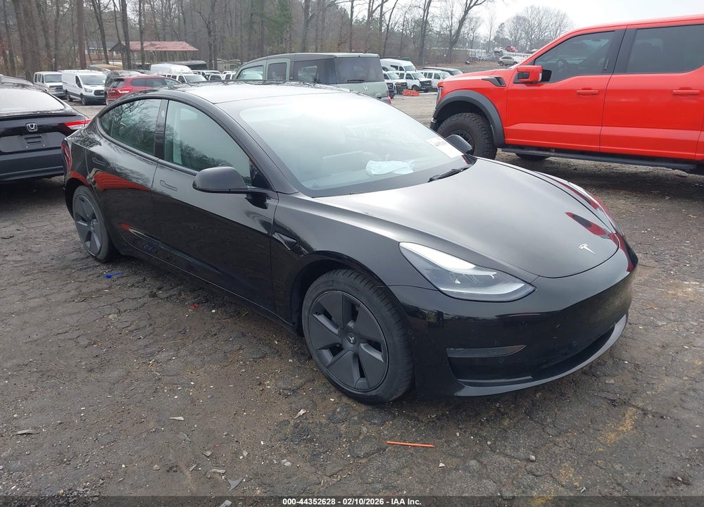 2022 TESLA MODEL 3 REAR-WHEEL DRIVE VIN: 5YJ3E1EA7NF109392