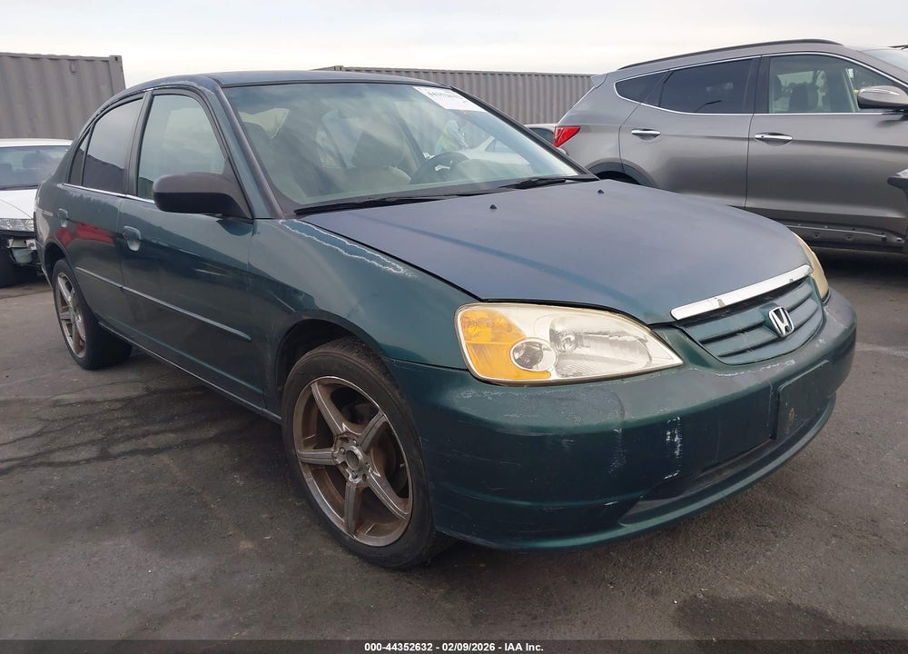 2002 HONDA CIVIC LX VIN: JHMES16532S006468