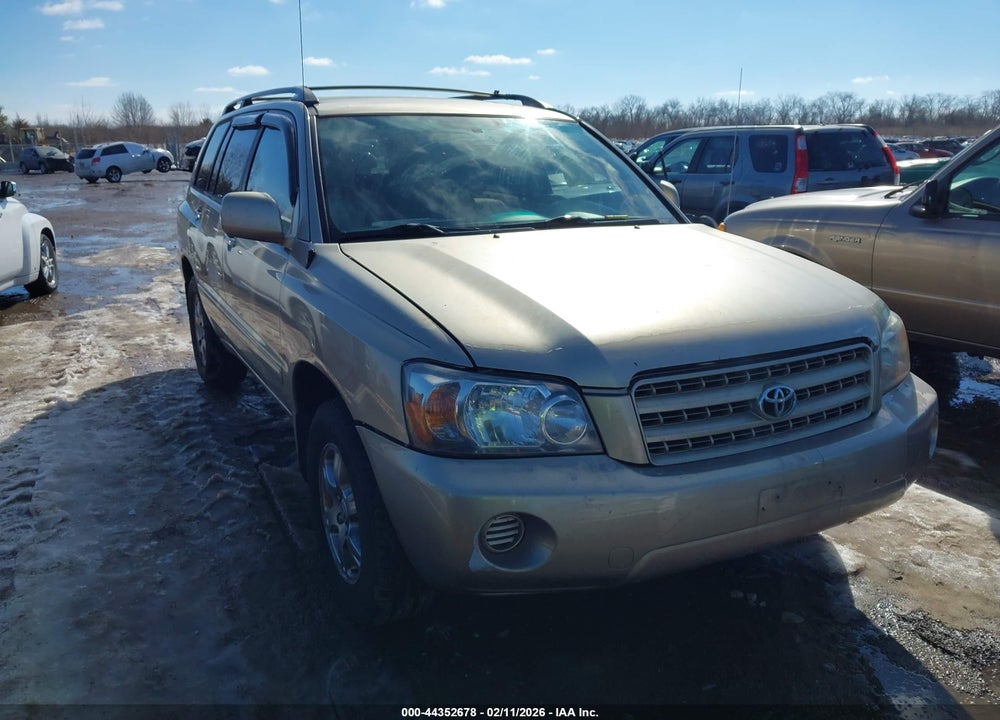 2004 TOYOTA HIGHLANDER V6 VIN: JTEDP21A640043033