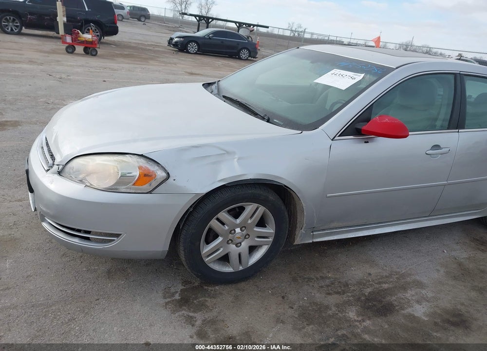 2012 CHEVROLET IMPALA LT VIN: 2G1WG5E37C1257485
