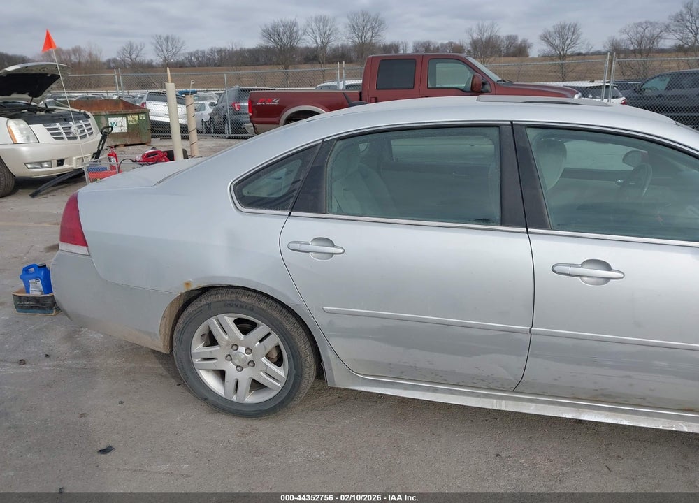 2012 CHEVROLET IMPALA LT VIN: 2G1WG5E37C1257485