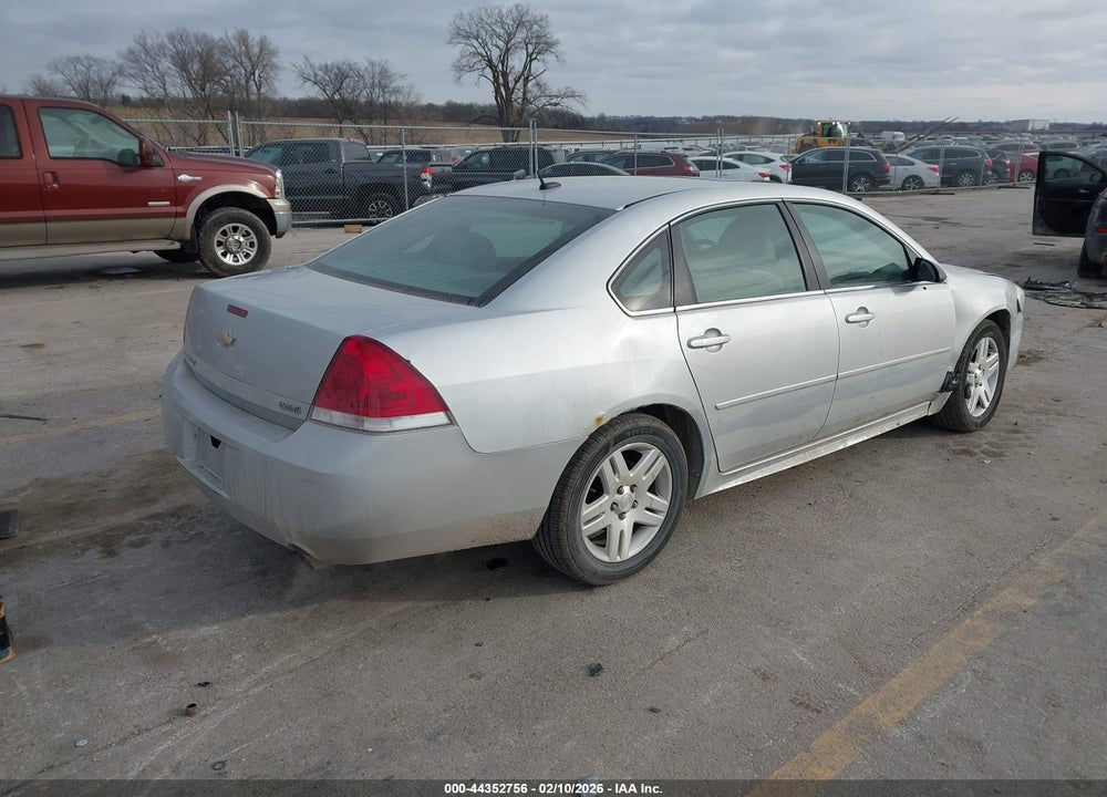 2012 CHEVROLET IMPALA LT VIN: 2G1WG5E37C1257485