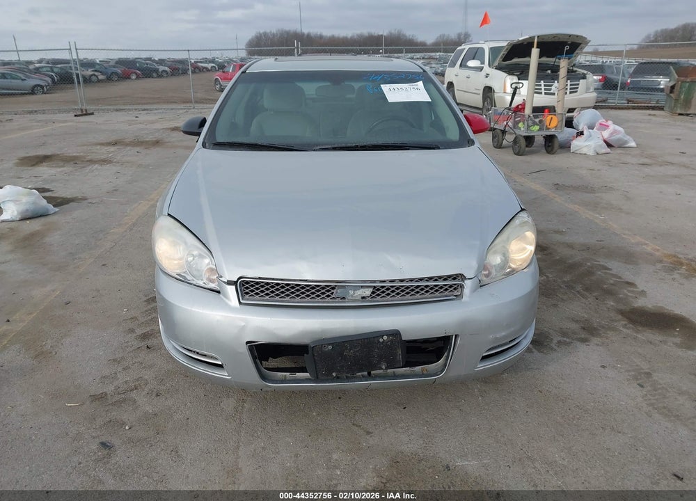 2012 CHEVROLET IMPALA LT VIN: 2G1WG5E37C1257485