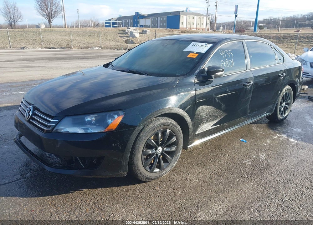 2013 VOLKSWAGEN PASSAT 2.5L WOLFSBURG EDITION VIN: 1VWAH7A33DC145629