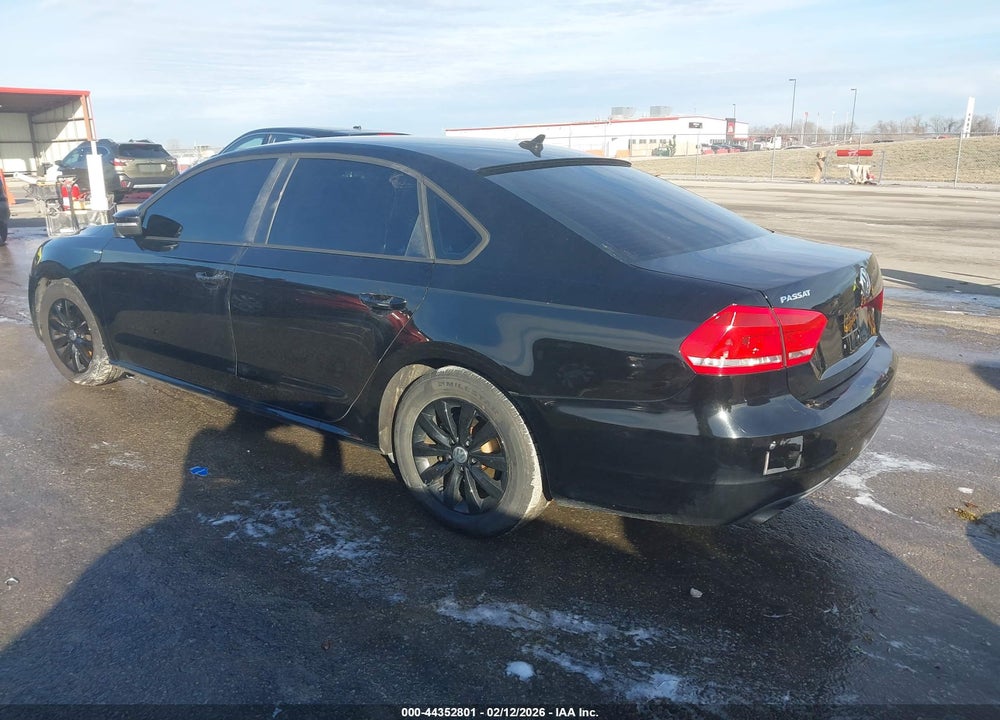 2013 VOLKSWAGEN PASSAT 2.5L WOLFSBURG EDITION VIN: 1VWAH7A33DC145629