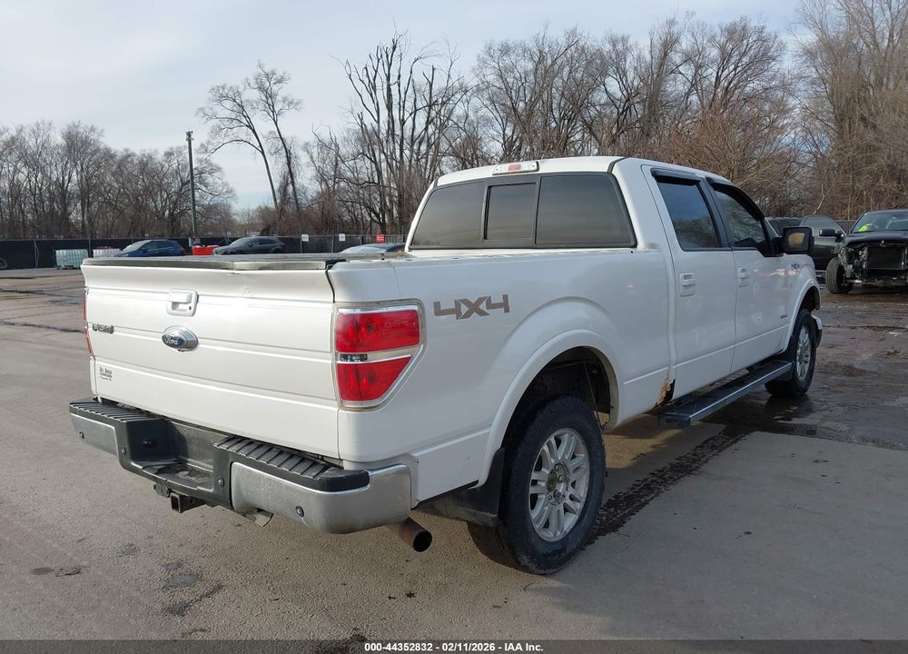 2013 FORD F-150 LARIAT VIN: 1FTFW1ETXDFB12423