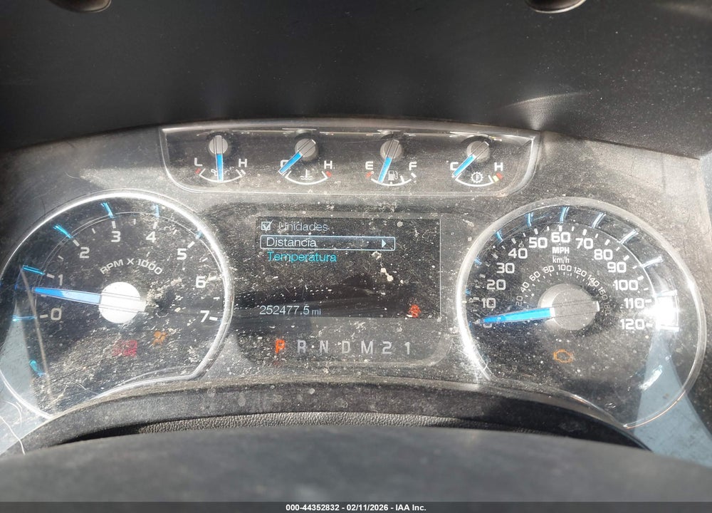 2013 FORD F-150 LARIAT VIN: 1FTFW1ETXDFB12423
