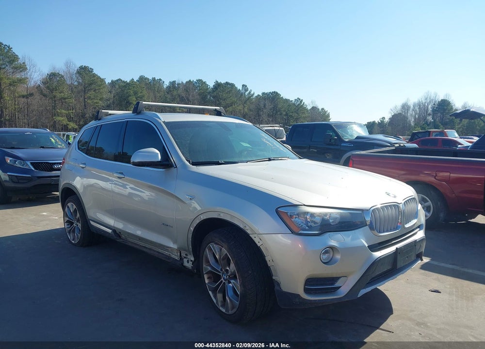 2015 BMW X3 XDRIVE28I VIN: 5UXWX9C55F0D61915