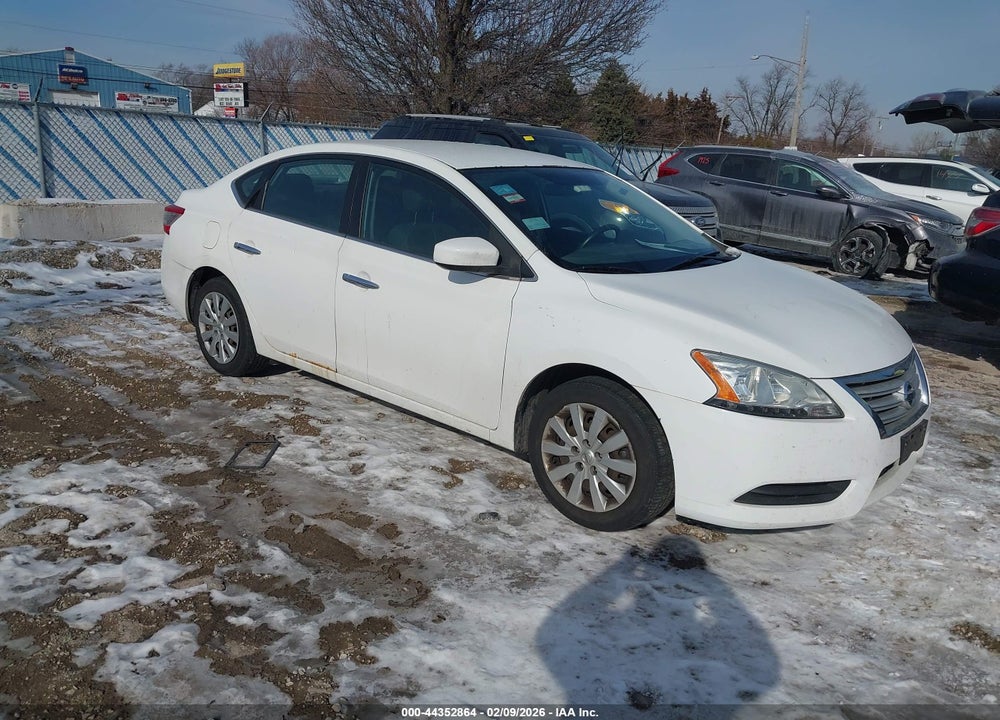 2015 NISSAN SENTRA S VIN: 3N1AB7AP9FY372845