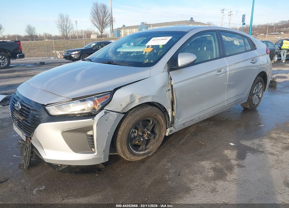 2019 HYUNDAI IONIQ HYBRID BLUE VIN: KMHC65LCXKU113914