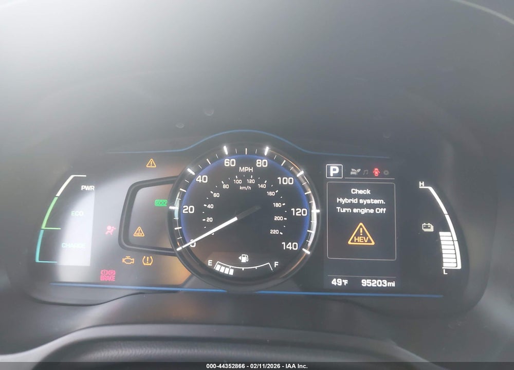 2019 HYUNDAI IONIQ HYBRID BLUE VIN: KMHC65LCXKU113914