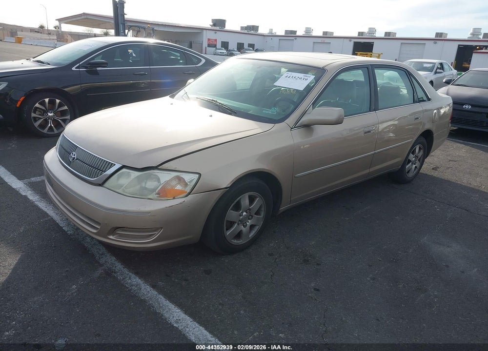 2002 TOYOTA AVALON XL VIN: 4T1BF28B22U263798