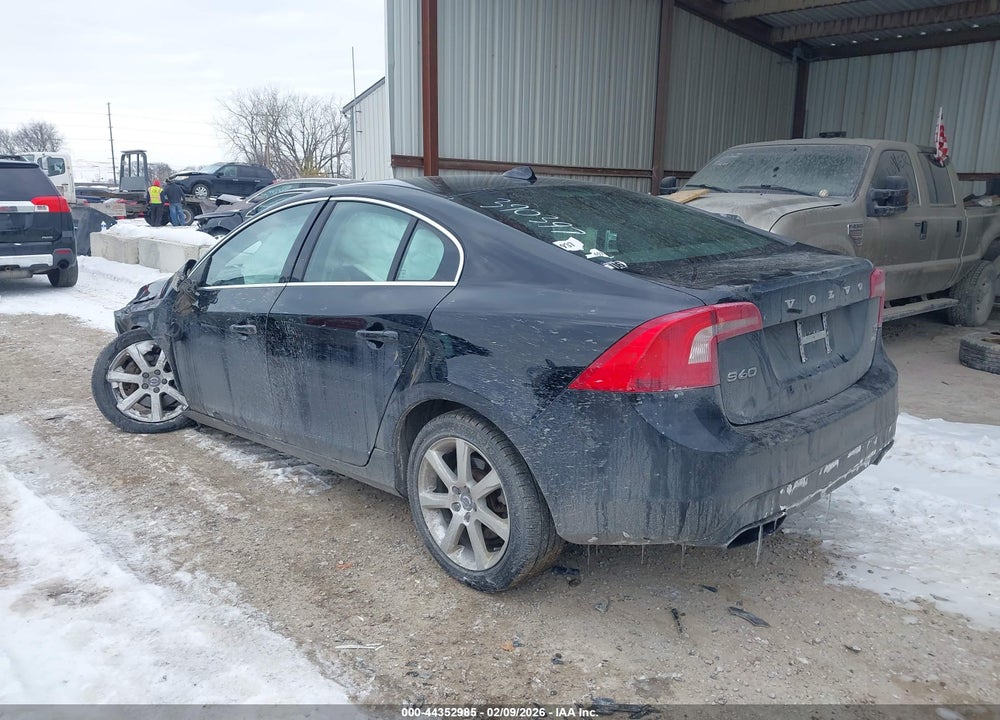 2016 VOLVO S60 T5 PREMIER VIN: YV1612TK4G2390397