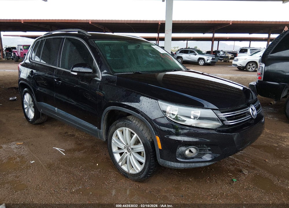 2013 VOLKSWAGEN TIGUAN SE VIN: WVGAV7AX9DW527057