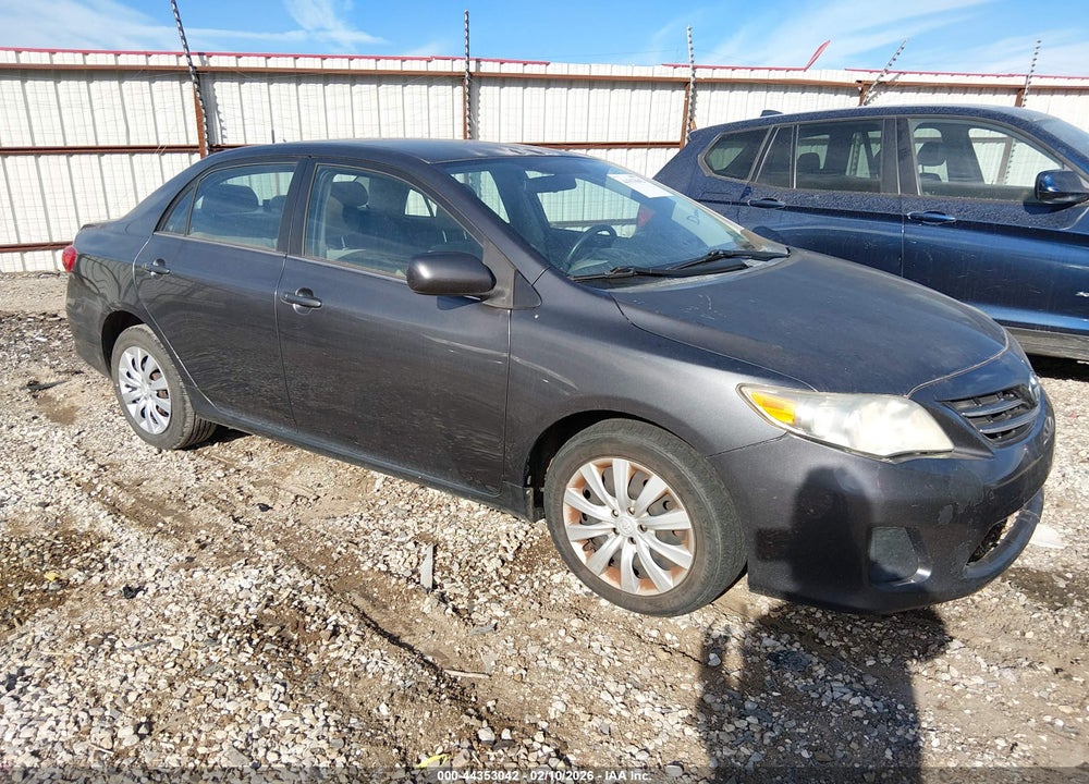 2013 TOYOTA COROLLA LE VIN: 2T1BU4EE4DC989103