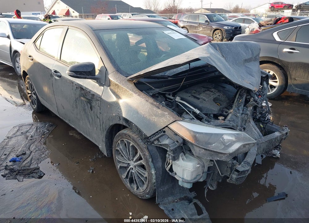 2014 TOYOTA COROLLA S PLUS VIN: 2T1BURHE3EC176328