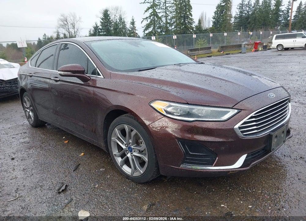 2019 FORD FUSION SEL VIN: 3FA6P0CD5KR108725