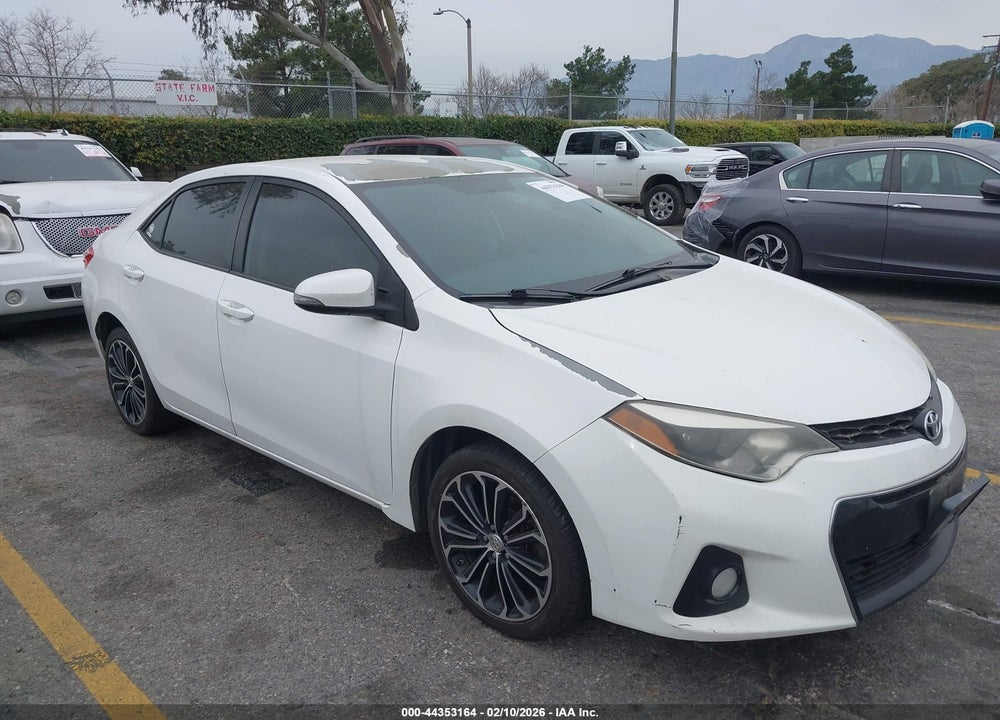 2014 TOYOTA COROLLA S PLUS VIN: 5YFBURHE4EP102514