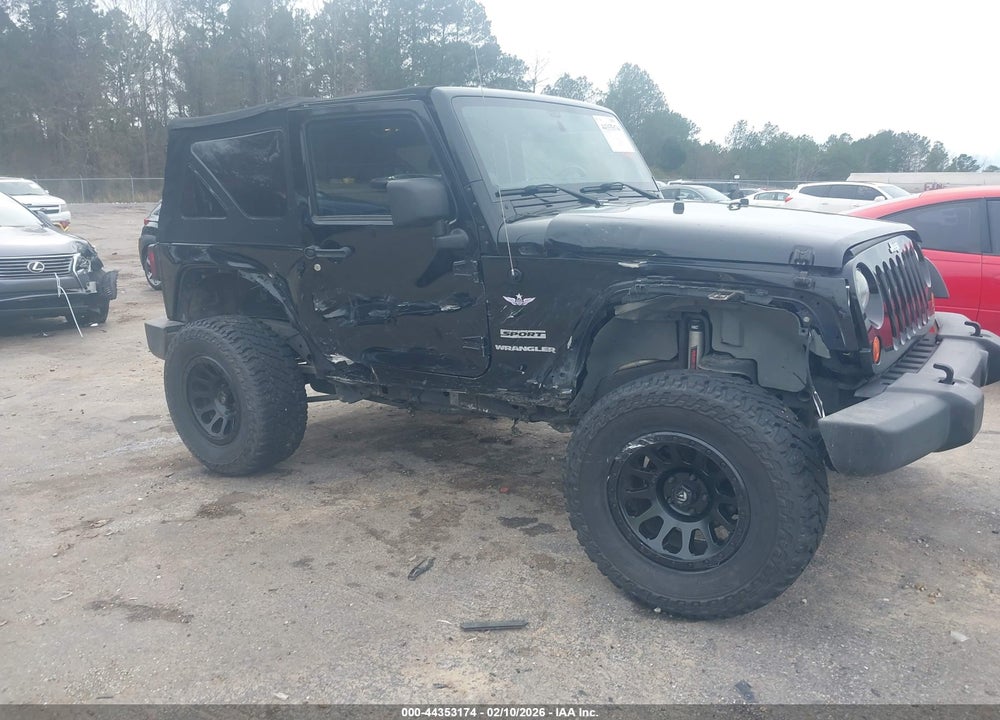 2012 JEEP WRANGLER SPORT VIN: 1C4AJWAG3CL273758