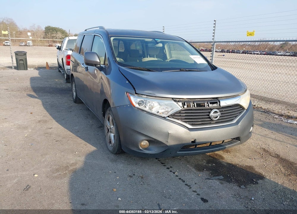 2017 NISSAN QUEST SV VIN: JN8AE2KP6H9167728