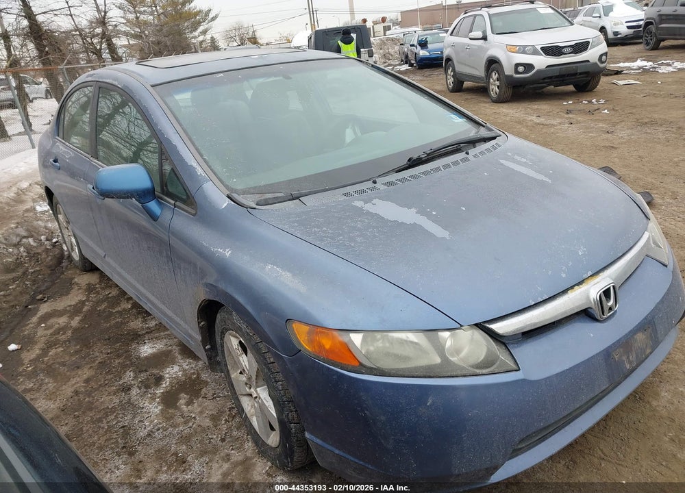 2006 HONDA CIVIC EX VIN: 1HGFA16896L032299
