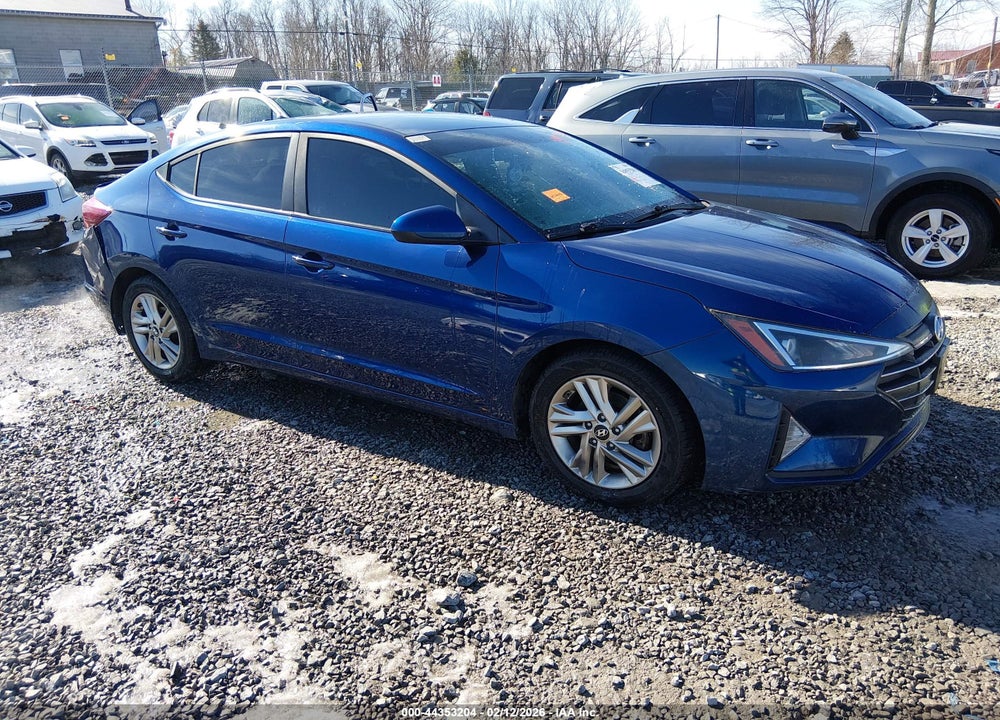 2019 HYUNDAI ELANTRA SEL VIN: 5NPD84LF3KH434730