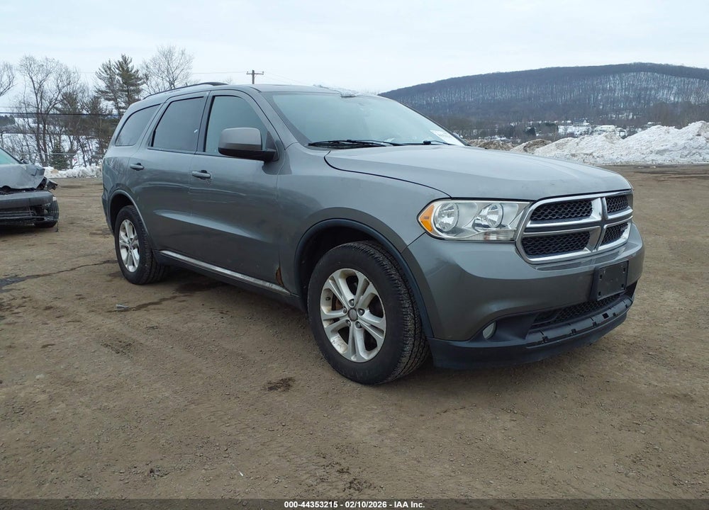 2012 DODGE DURANGO SXT VIN: 1C4RDJAG0CC195730