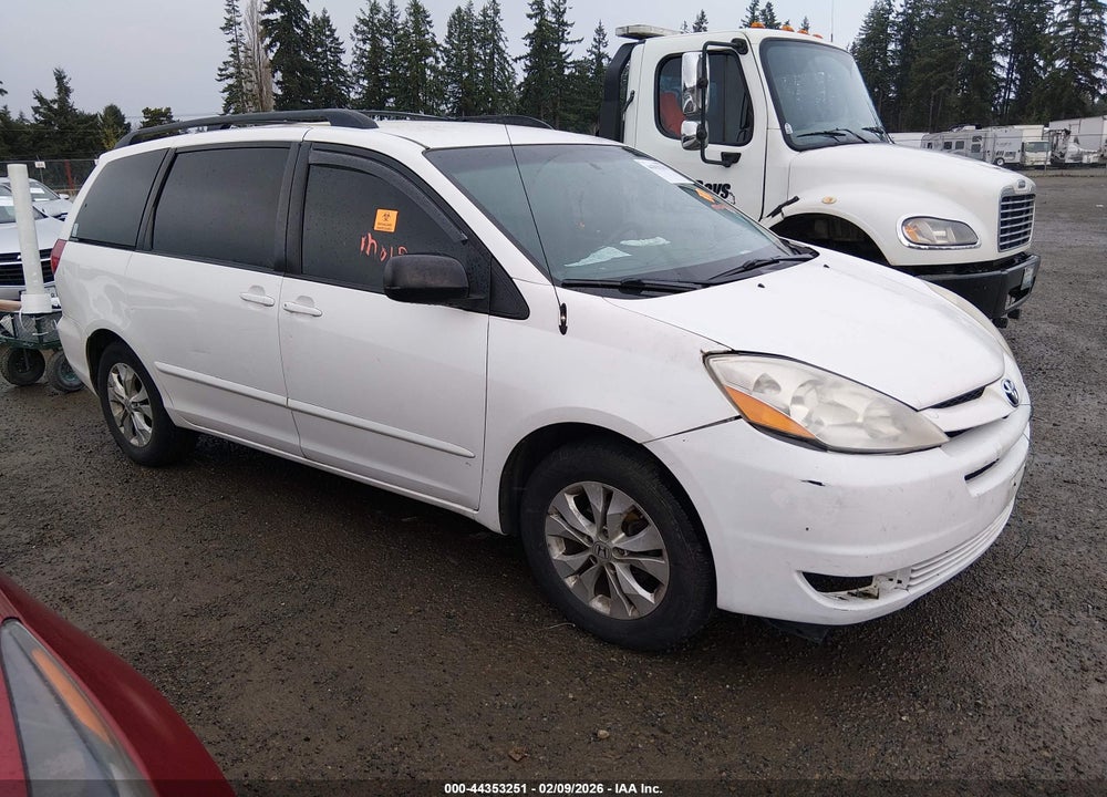 2008 TOYOTA SIENNA LE VIN: 5TDZK23C08S197926