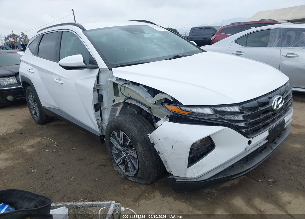 2024 HYUNDAI TUCSON HYBRID BLUE VIN: KM8JBCD12RU148347