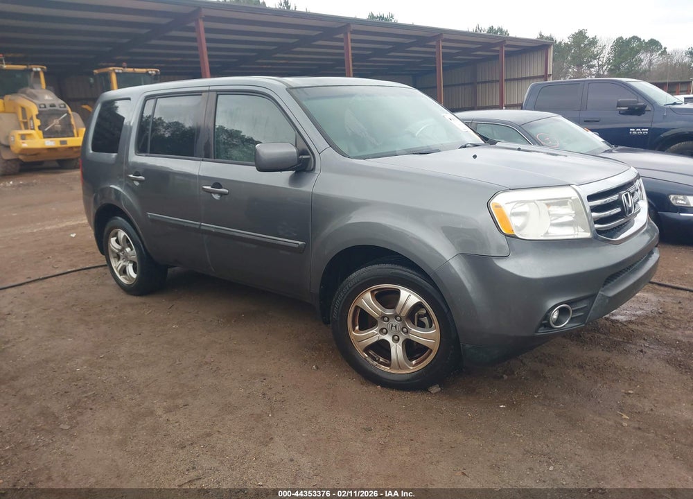 2013 HONDA PILOT EX-L VIN: 5FNYF3H52DB017070