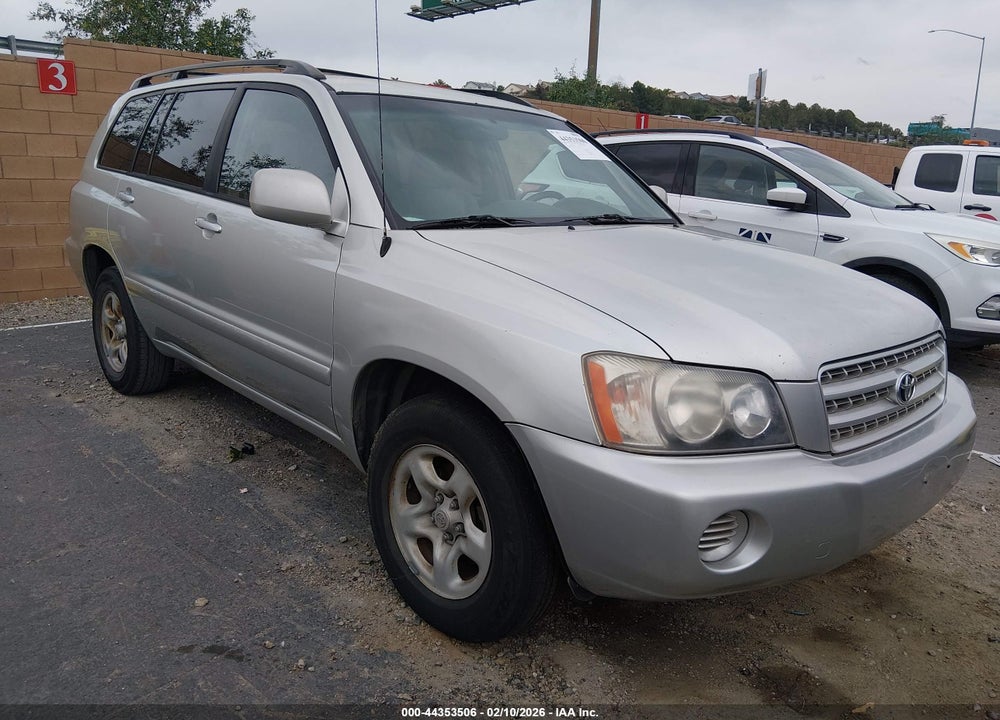 2003 TOYOTA HIGHLANDER VIN: JTEGD21A130054588
