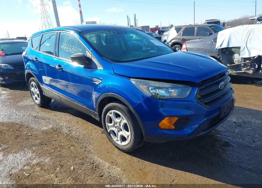 2018 FORD ESCAPE S VIN: 1FMCU0F76JUD15686