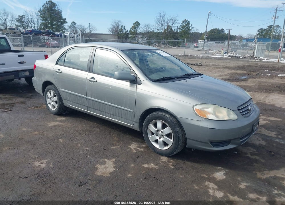 2004 TOYOTA COROLLA LE VIN: JTDBR32E742048176