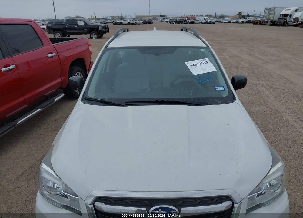 2017 SUBARU FORESTER 2.5I VIN: JF2SJABC1HH801974