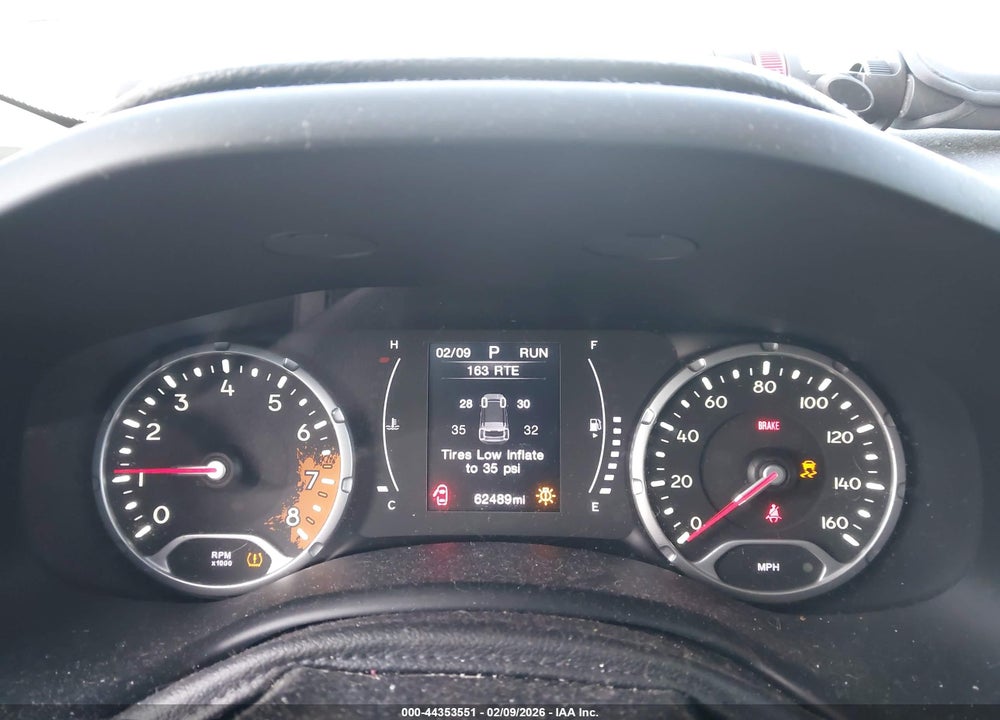 2017 JEEP RENEGADE LATITUDE 4X4 VIN: ZACCJBBB7HPG10049